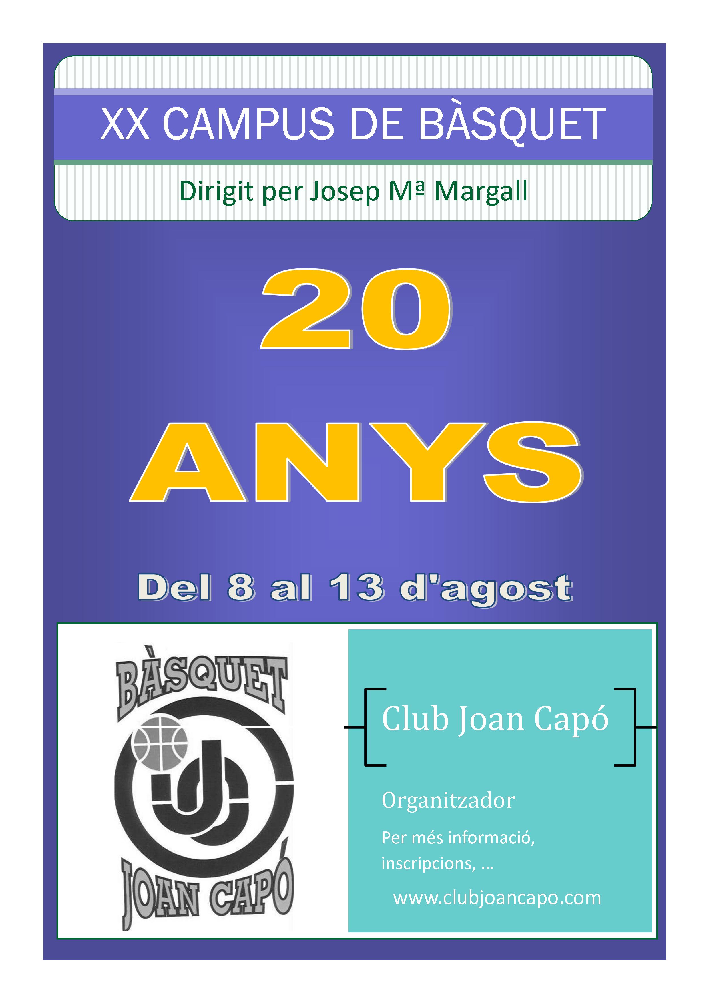 Cartell XX CAMPUS