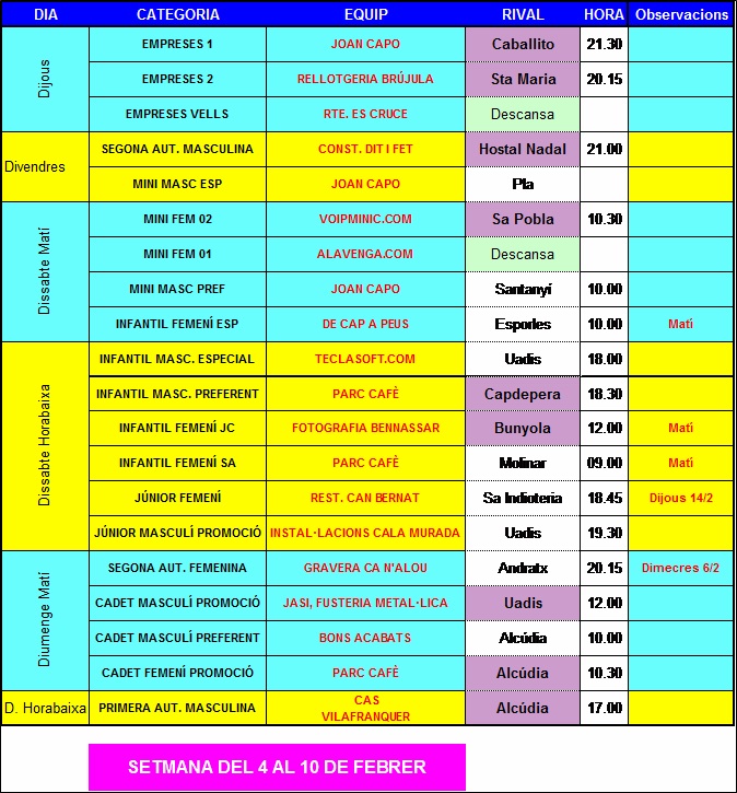 horaris 1213