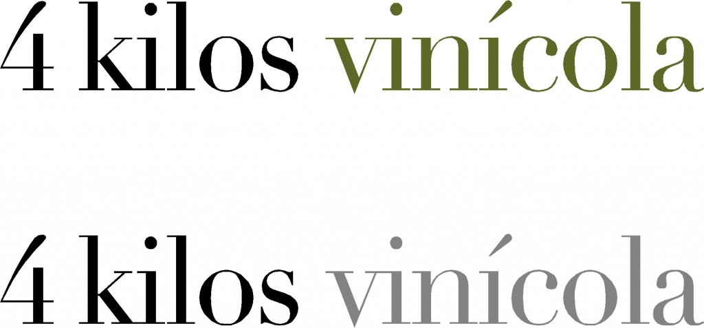 logo 4 kilos vinicola