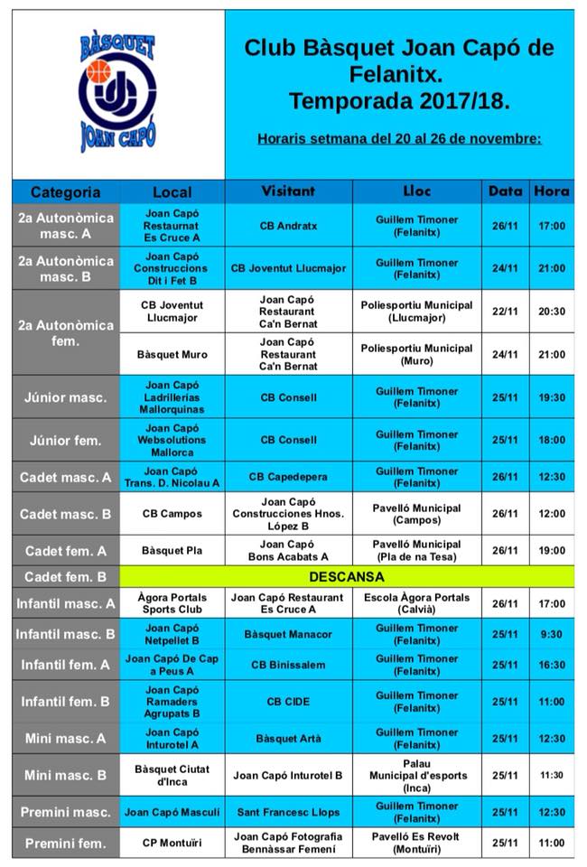 Horari 17-18 jornada 9