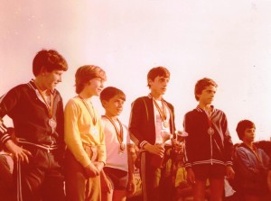 1978. Felanitx. I Cross Escolar, celebrat un horabaixa a l´IES Felanitx. Infantils del Joan Capó, guanyadors per equips